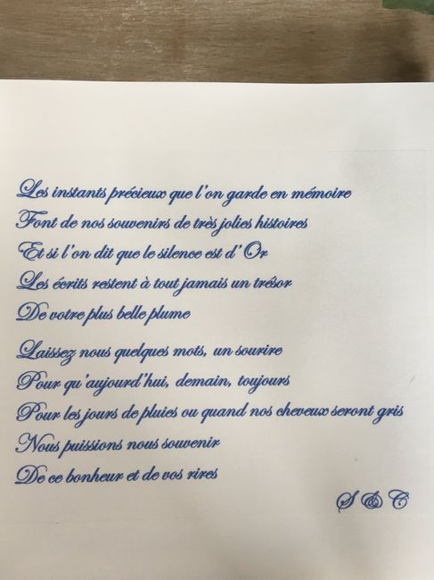 Livre d'or - 3