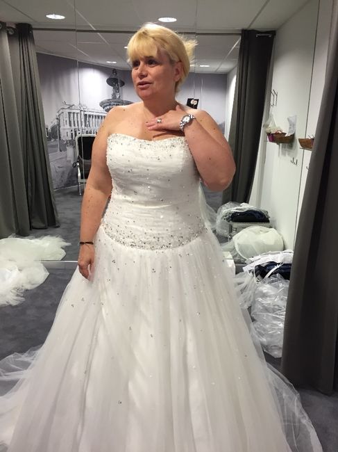 Premier essayage de ma robe