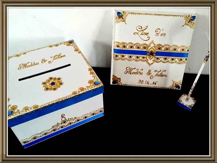 Mon urne et livre d'or