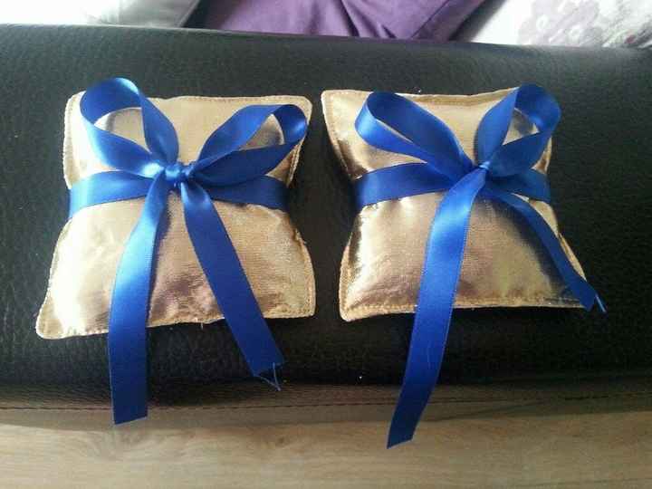 Mes coussins des alliances diy - 2