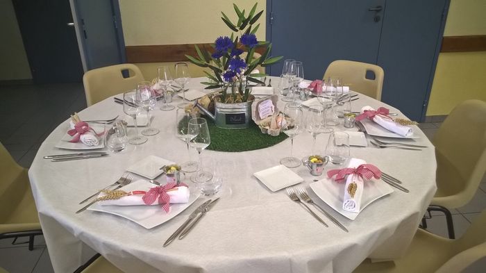 Présentation nom de table champetre - 5