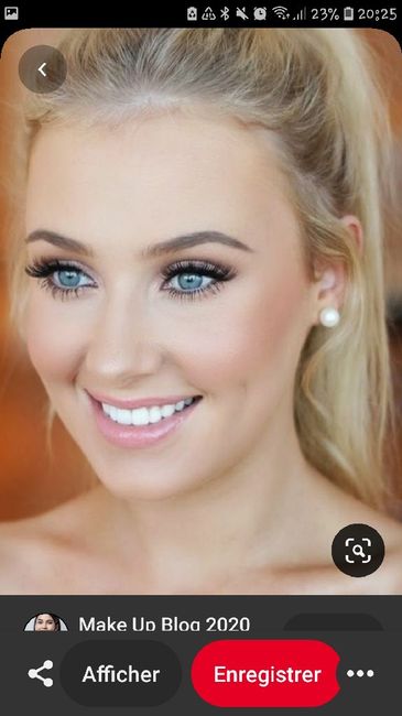 Maquillage pour blonde aux yeux bleus 7