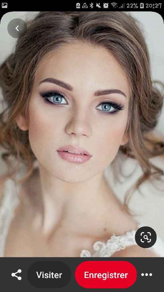 Maquillage pour blonde aux yeux bleus - 2