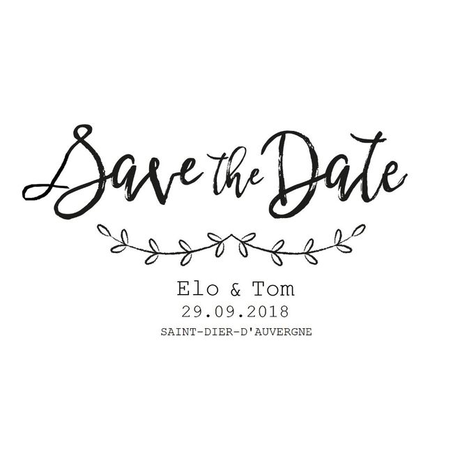 save the date!