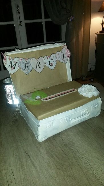 Diy urne valise : suite et ( presque ) fin - 1