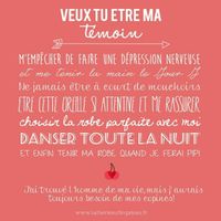 Idées pour l'annonce aux témoins ??? - 1