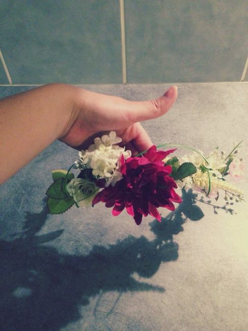 Ma couronne de fleurs diy - 4