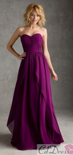 Robe demoiselles d'honneur