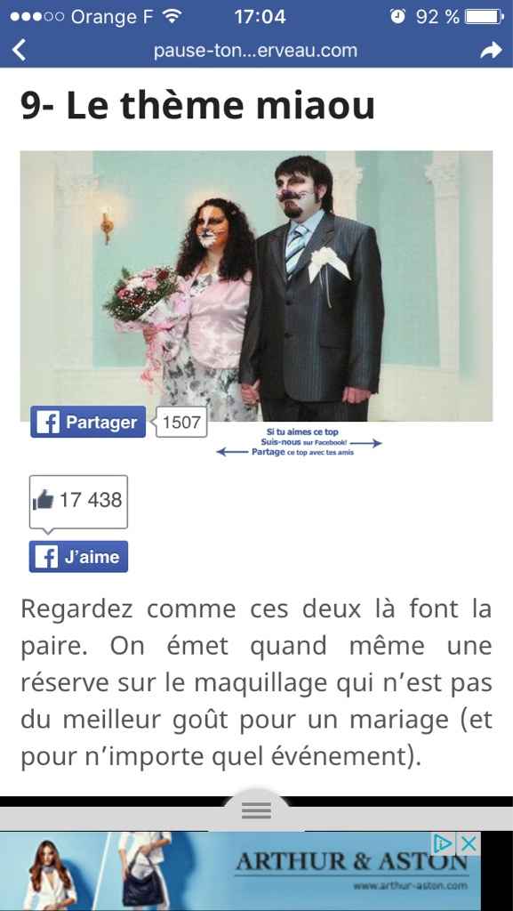 21 thÈmes de mariage qu'on aurait prÉfÉrÉ ne jamais voir!  en savoir plus sur http://www.pause-ton-c