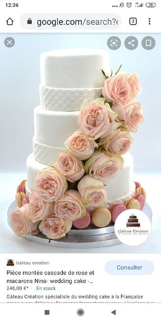 Wedding cake présentation 2