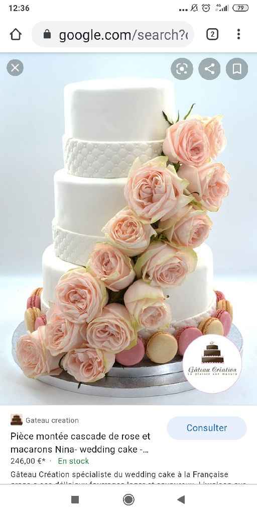 Wedding cake présentation - 1