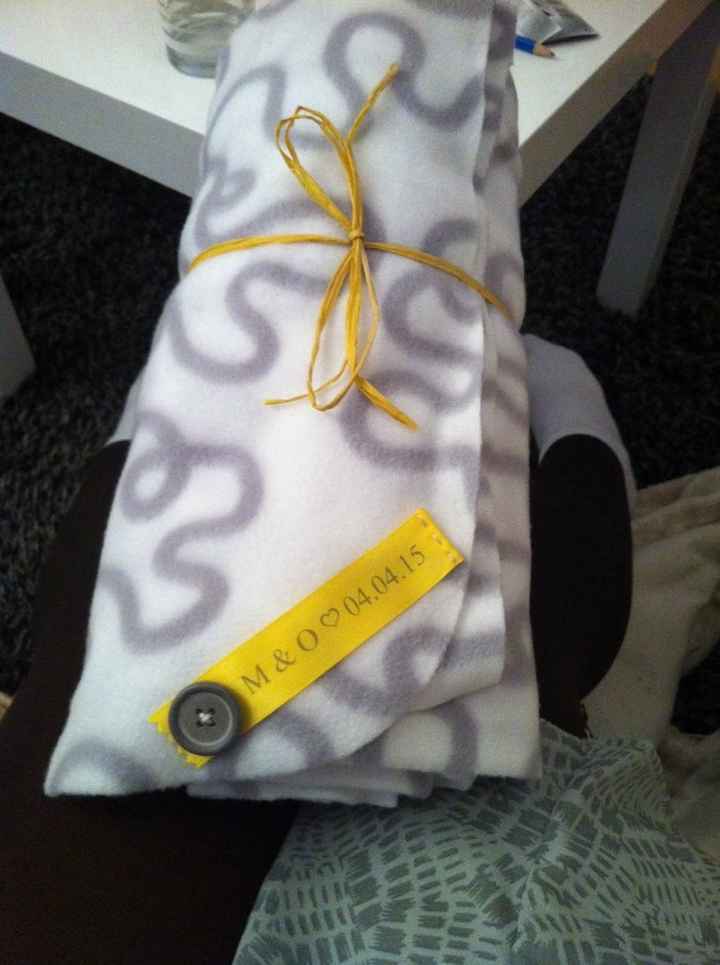 Sérigraphie ou broderie sur plaid ? - 1