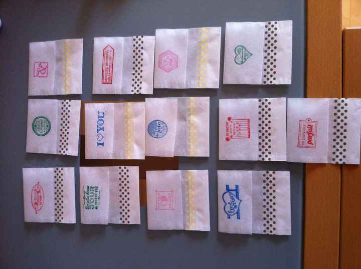 Sachets à confettis