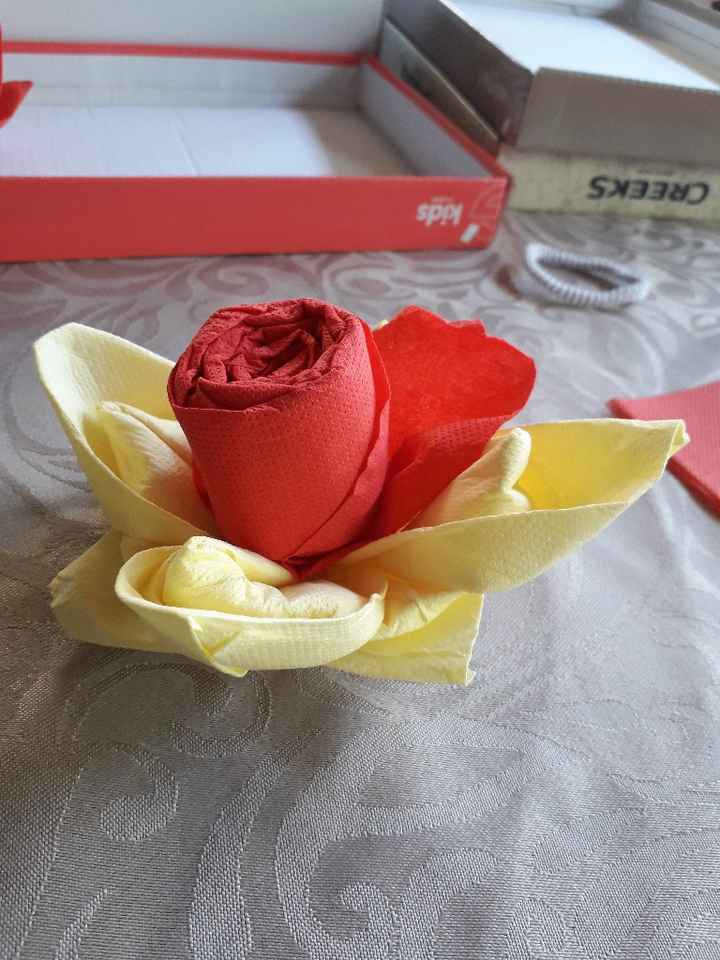 Pliage de mes serviettes finies ! - 3