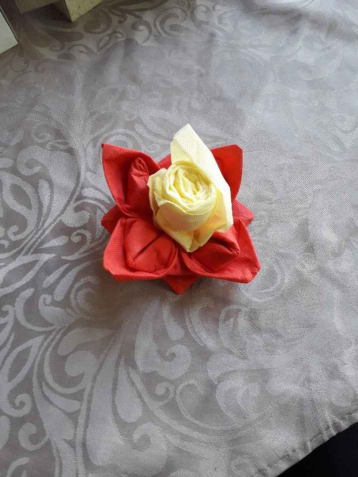 Pliage de mes serviettes finies ! - 4