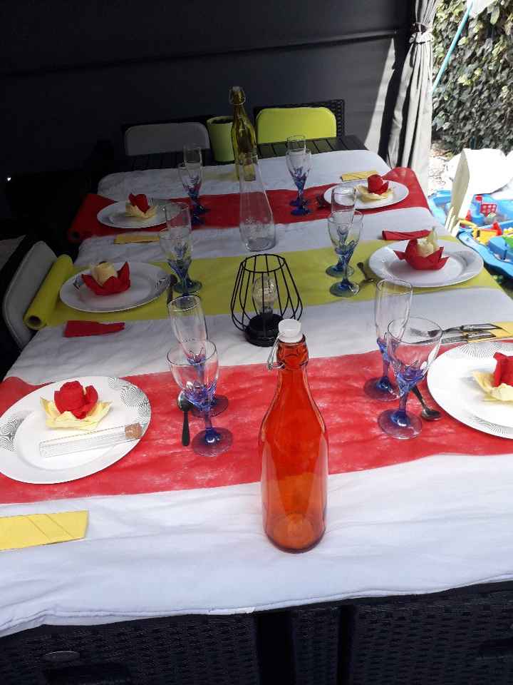 Essai de table invités - 1