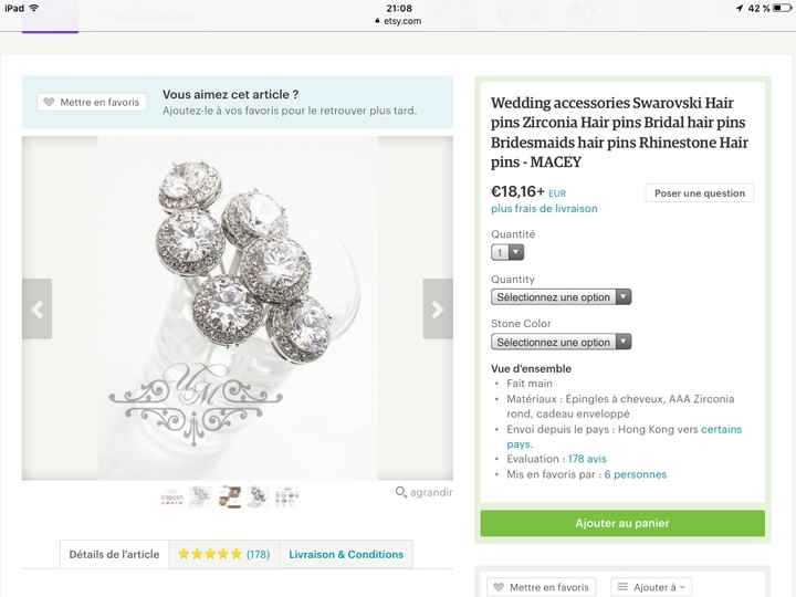 Avis sur accessoire de cheveux - 2