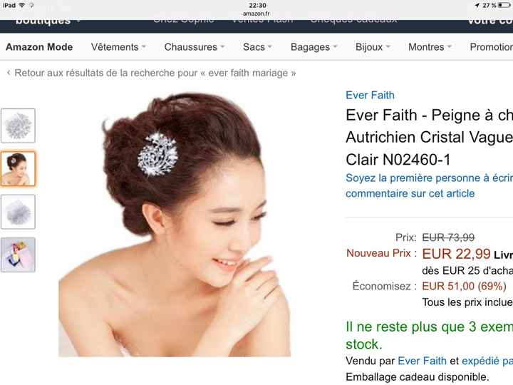 Avis sur accessoire de cheveux - 8