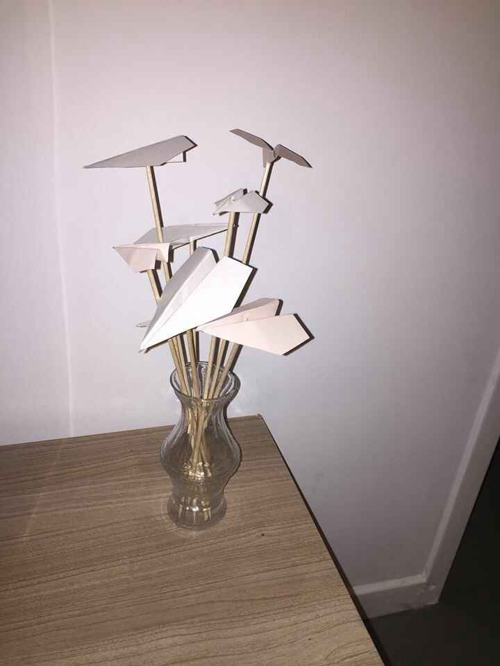 Comment améliorer mon diy centre de table thème avion voyage? - 2
