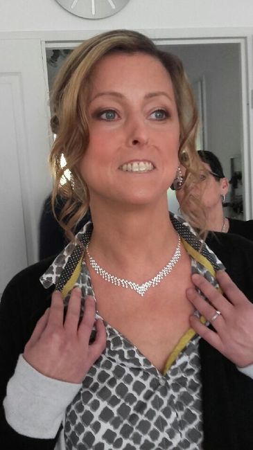 Maquillage coiffure robe - 1