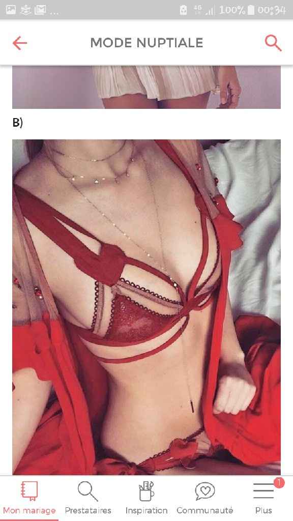 Choisis ta lingerie coup de 💖 - 1