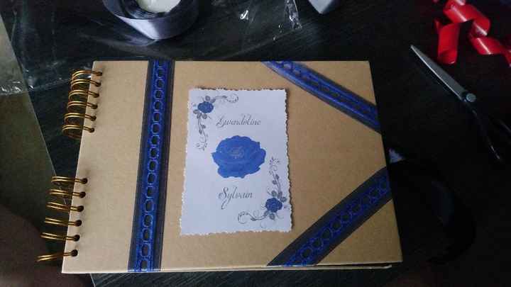 Diy Livre d'or et bouquet pour les rubans - 1