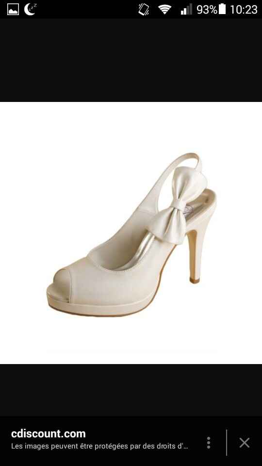 Où trouvez-vous vos chaussures de mariée??? - 1