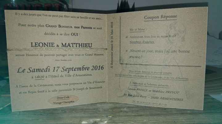 Faire part qui me font craquer!!besoin aide - 1