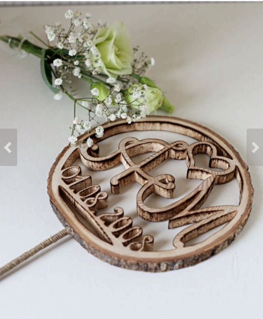 Cake topper personnalisé