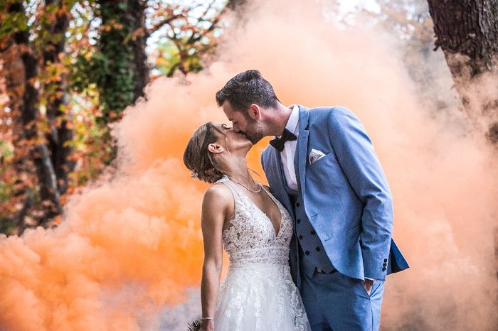 Fumigènes mariage 💒 4