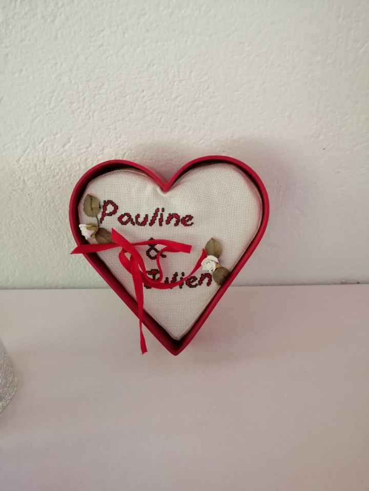 2 photos en vrac : le porte alliance 💍 - 1