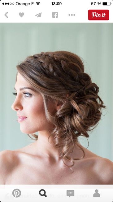 Recherche coiffure classe et romantique - 1