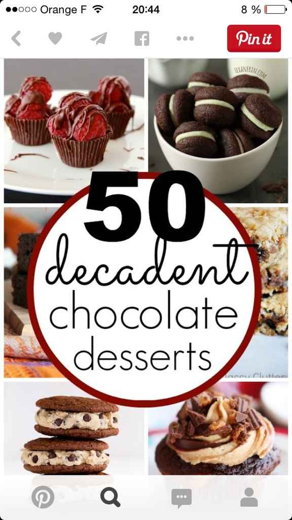 Idées page de couverture livre de cuisine diy- thème chocolat - 1