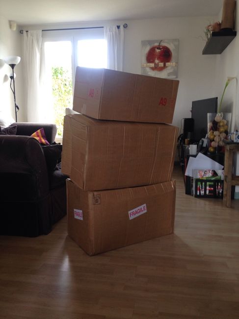 Tel une gosse qui s'apprête à ouvrir les cadeaux de Noel !!!!