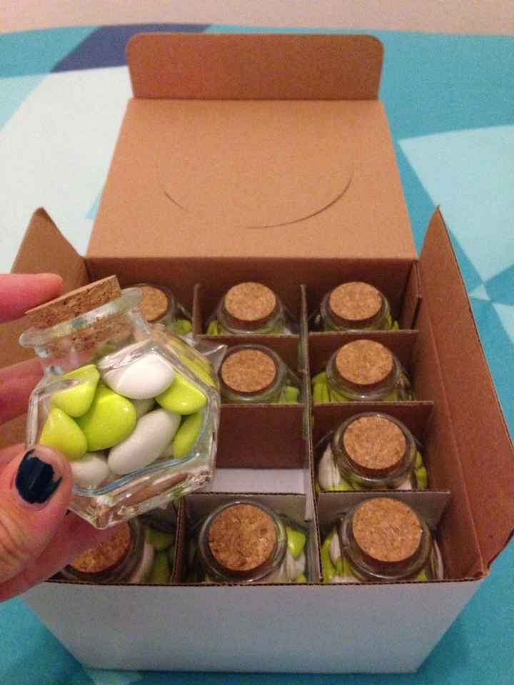 Mes dragées et leurs contenants : ça avance ! - 1