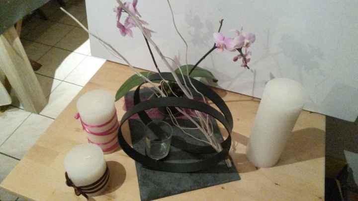 Centre de table - essai