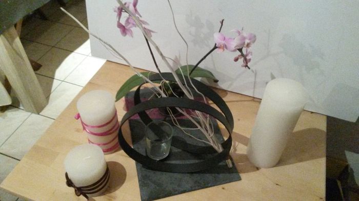 Centre de table - essai