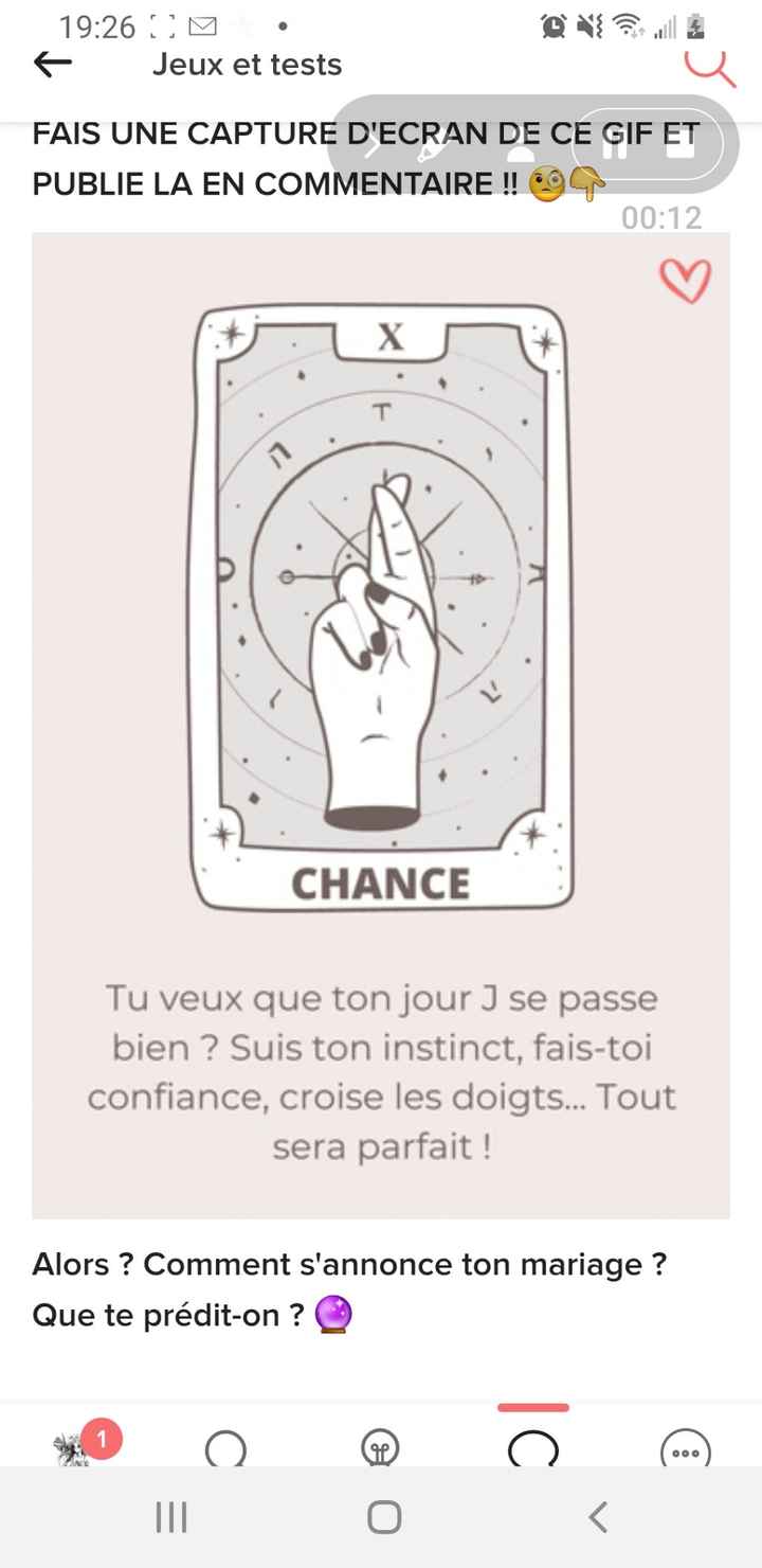 La chance te sourit 🔮😃 - 1