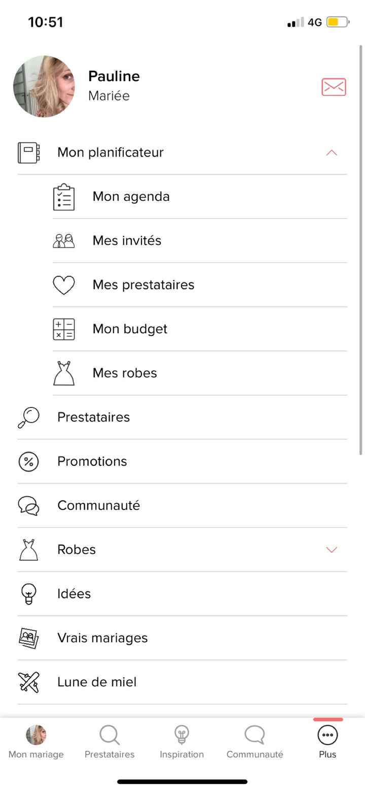 Disposition des tables - 1