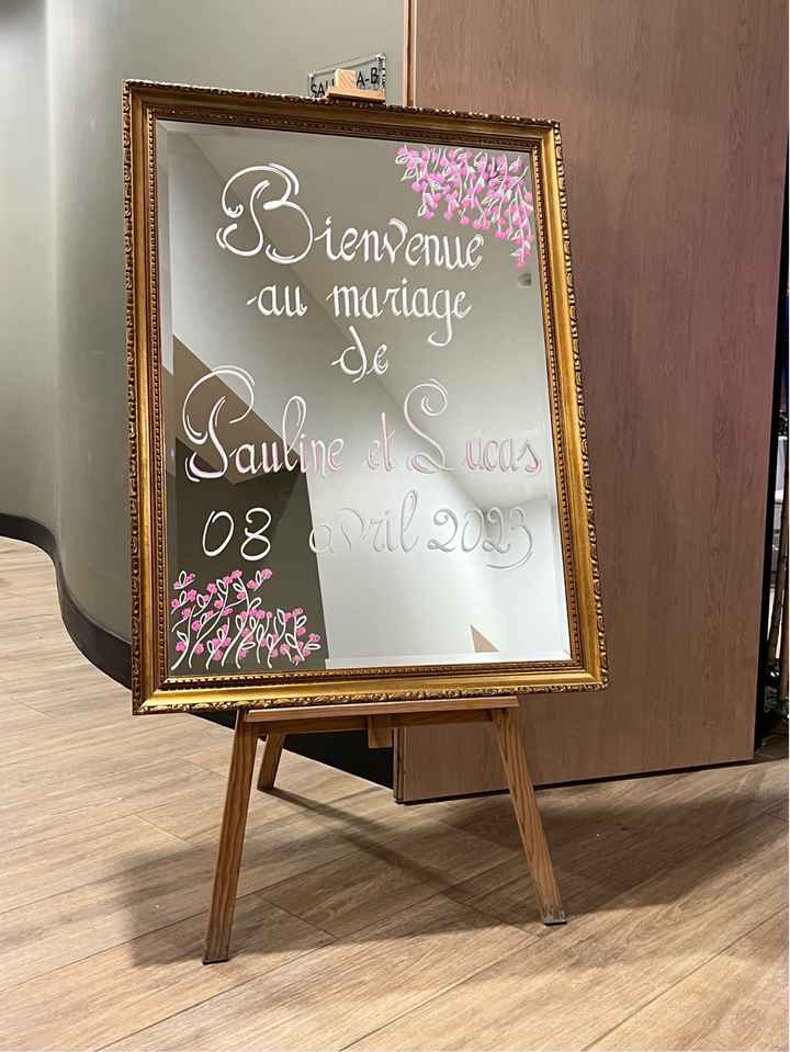 Miroir de bienvenue - 1