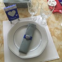 Corbeille à pain, marque place et noeud de serviette - 2