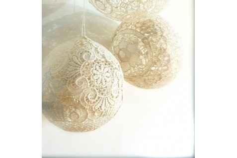 Boule en dentelle