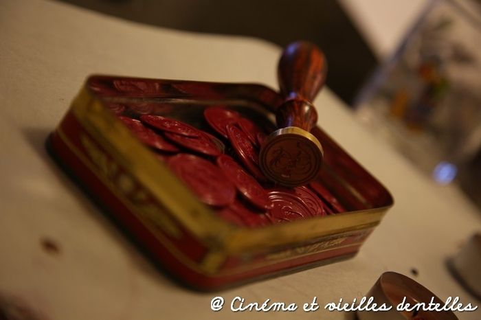 cachet de cire personnalisé