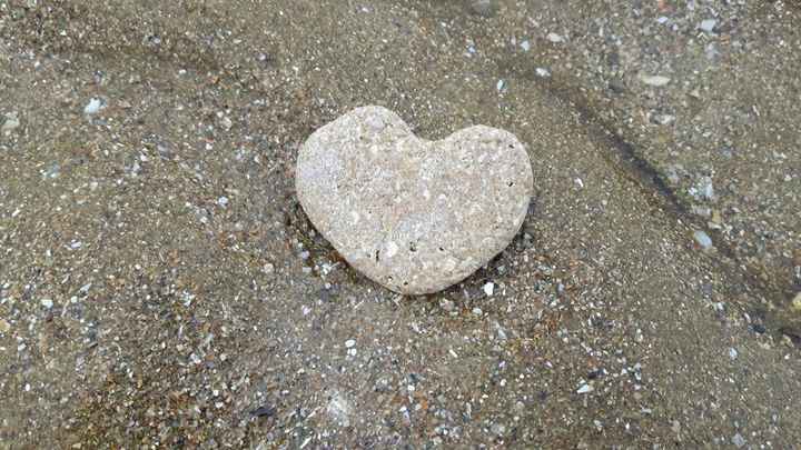 galet trouver sur la plage