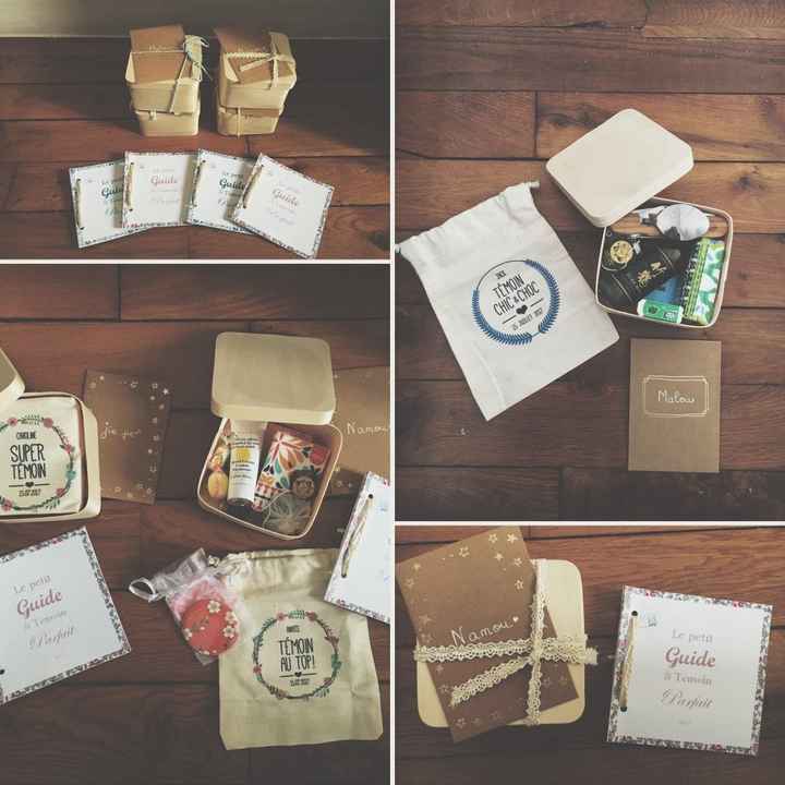 Box et livrets témoins: Check !