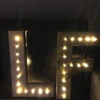 DIY lettre lumineuses