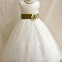 la robes des petites filles d'honneur 