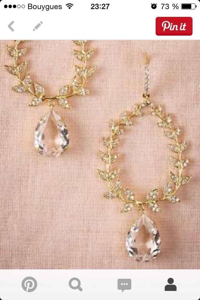 Inspiration bijoux de mariée : des bijoux imposants ! - 1