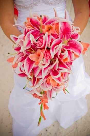 Mon mariage tropical, le bouquet
