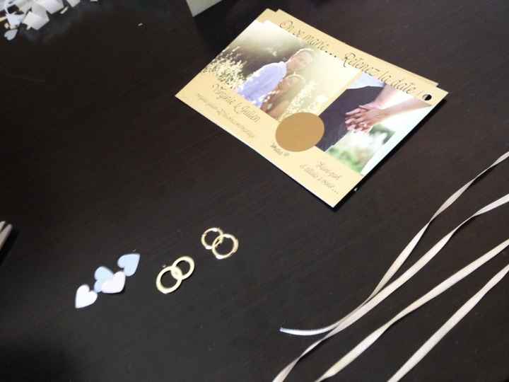  Atelier Save the date : on coupe, on colle, on attache...